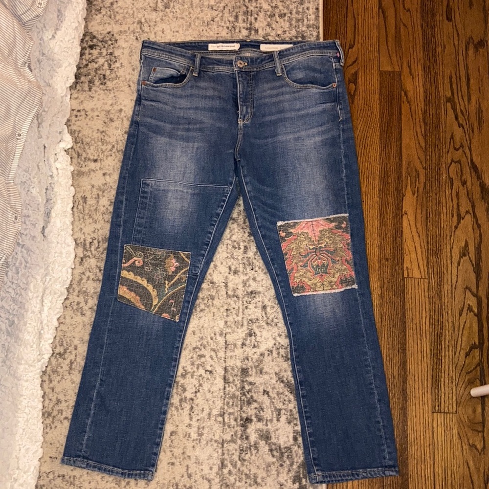 Anthropologie Pilcro Slim Boyfriend Jeans Sz 31